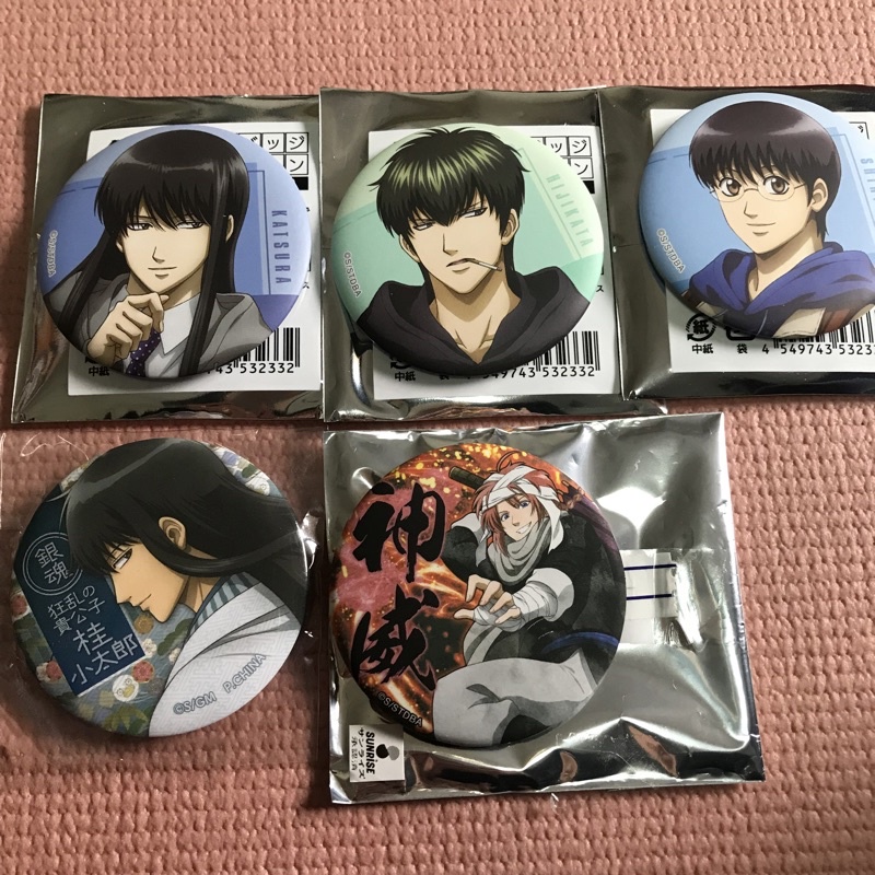 銀魂角色徽章 春季系列 回眸系列 吉原篇 蝦皮購物