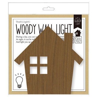 《齊洛瓦鄉村風雜貨》日本zakka雜貨 WOODY WALL LIGHT 自動LED 感應 小夜燈 玄關拍手感應燈