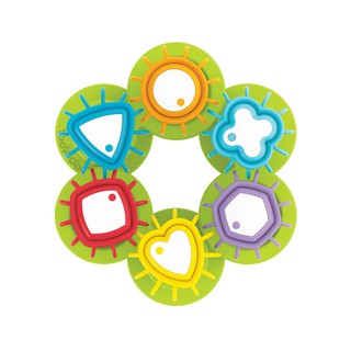 【Yookidoo】 以色列探索玩具_多元形狀配對齒輪【Ally’s Shop曖麗】