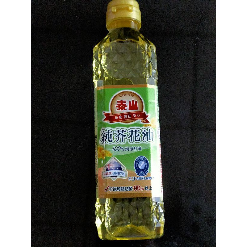 泰山 純芥花油380ml