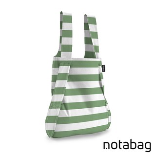 德國 Notabag 諾特包 - 三用後揹包 抹茶霜淇淋 (購物袋/手提袋/肩背袋/旅行輕便包)