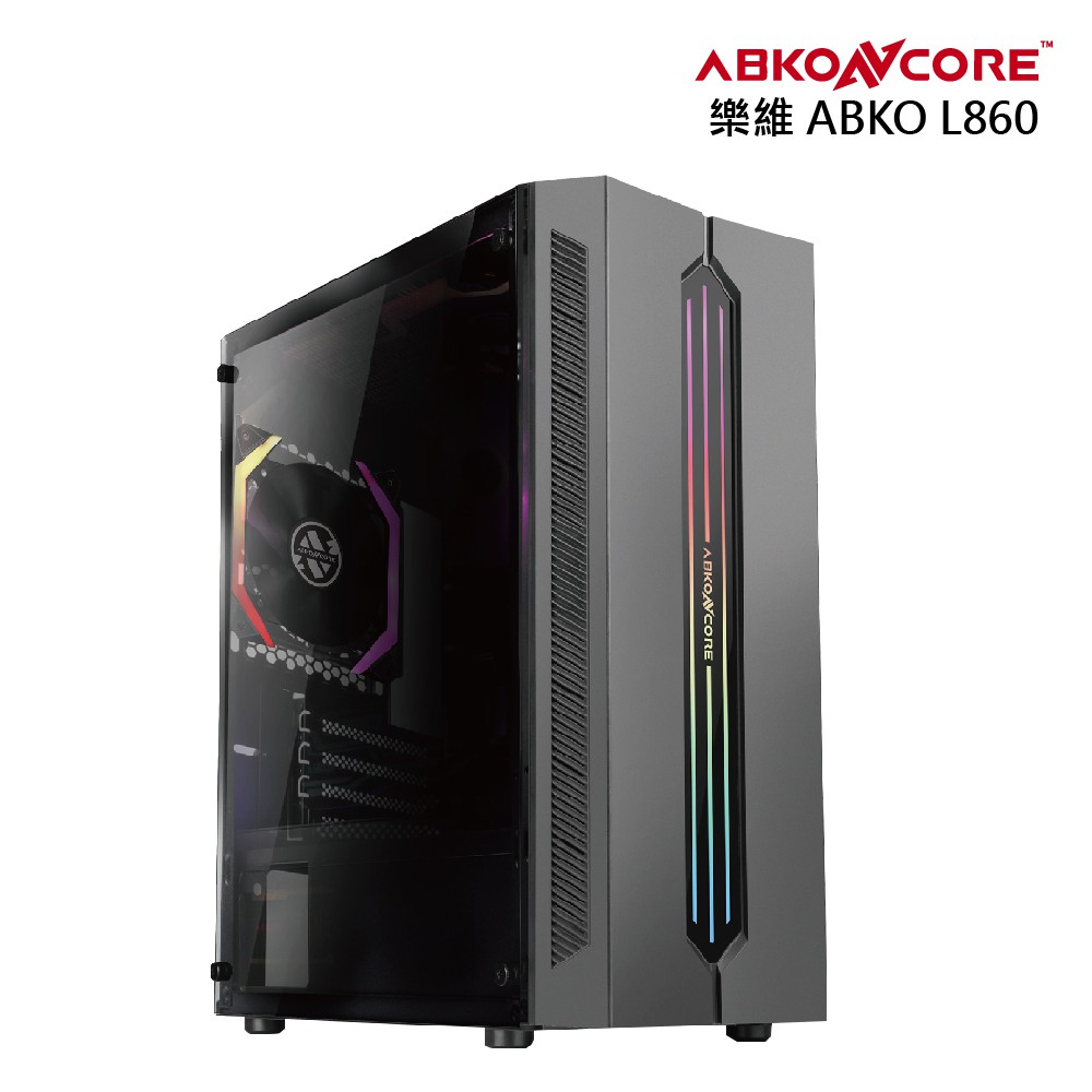 ABKONCORE L860  ATX玻璃RGB電腦機殼 現貨 廠商直送