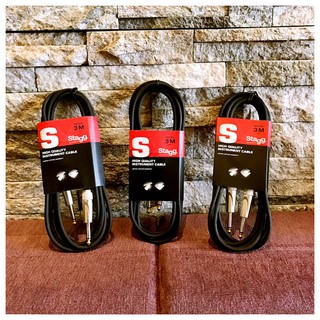 『單條免運費』 Stagg 樂器 防撞導線 S系列 3公尺/6公尺 6.3頭 電吉他 貝斯 電鋼琴 皆可用