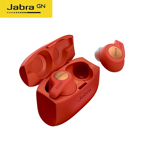 【Jabra】Elite Active 65t 真無線運動藍牙耳機(烈焰紅)-全新未拆封原廠公司貨