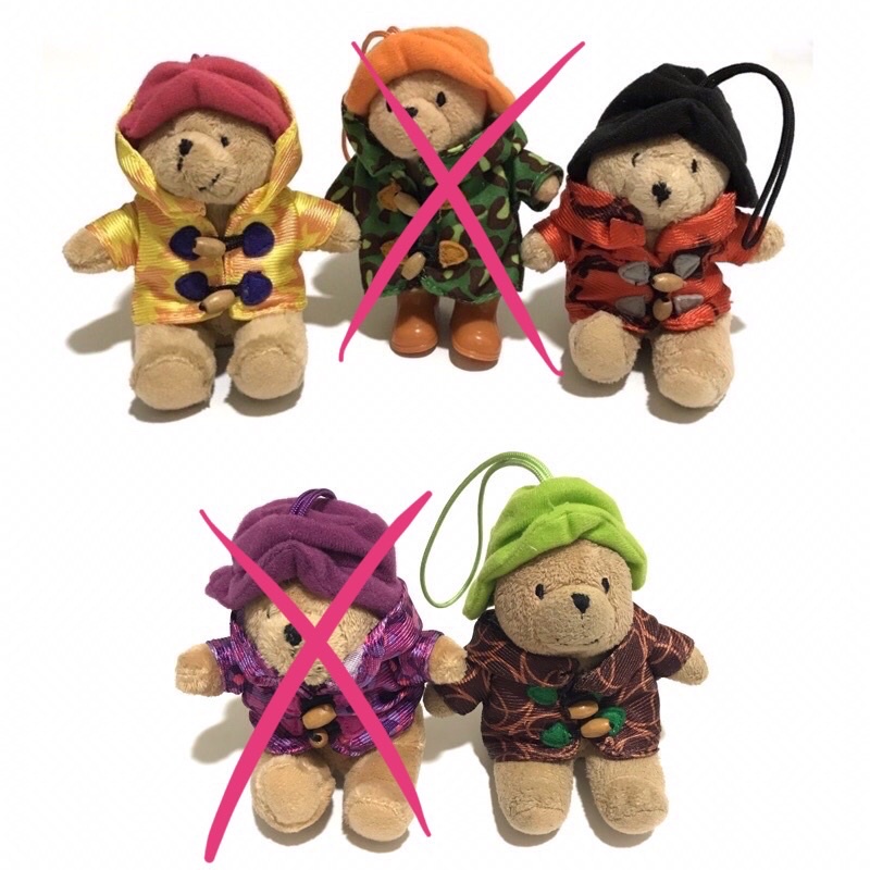 英國 柏靈頓熊 Paddington bear 娃娃 吊飾 鑰匙圈 布偶 玩偶 玩具 掛飾 帕丁頓熊 7-11 超商集點