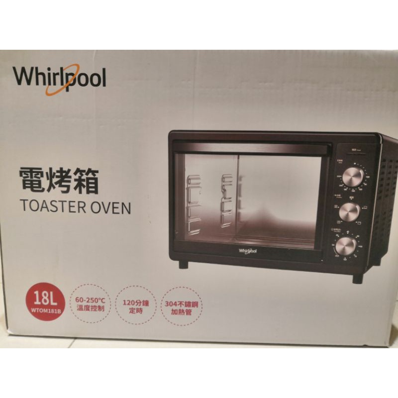 Whirlpool惠而浦WTOM181B電烤箱·烤箱18L