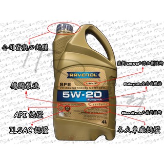 Ravenol 5w20 ford