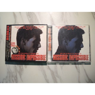 二手CD MISSION: IMPOSSIBLE 電影原聲帶 (有外盒 明信片)