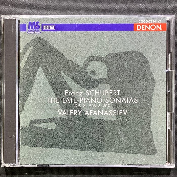 Schubert舒伯特-最後三首鋼琴奏鳴曲 Afanassiev阿方納西耶夫/鋼琴 2010年日本版Denon唱片2CD