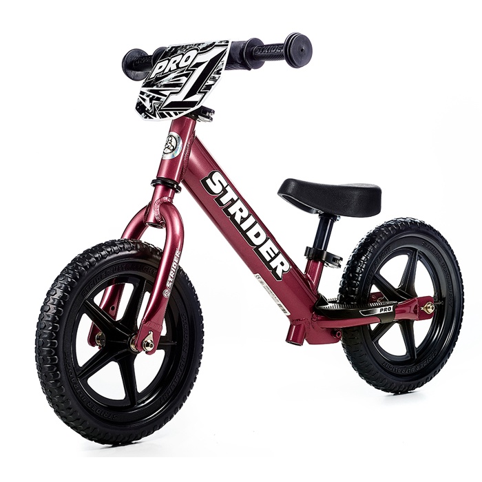 (STRIDER) PRO 鋁合金 美國幼兒平衡滑步車 Push Bike 紫 紅