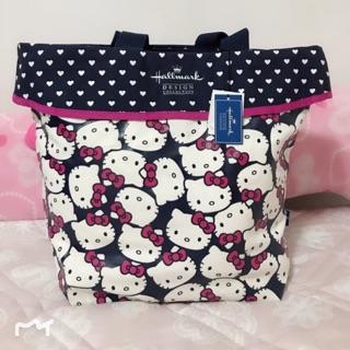 Hallmark聯名商品，hello kitty 側背帆布袋