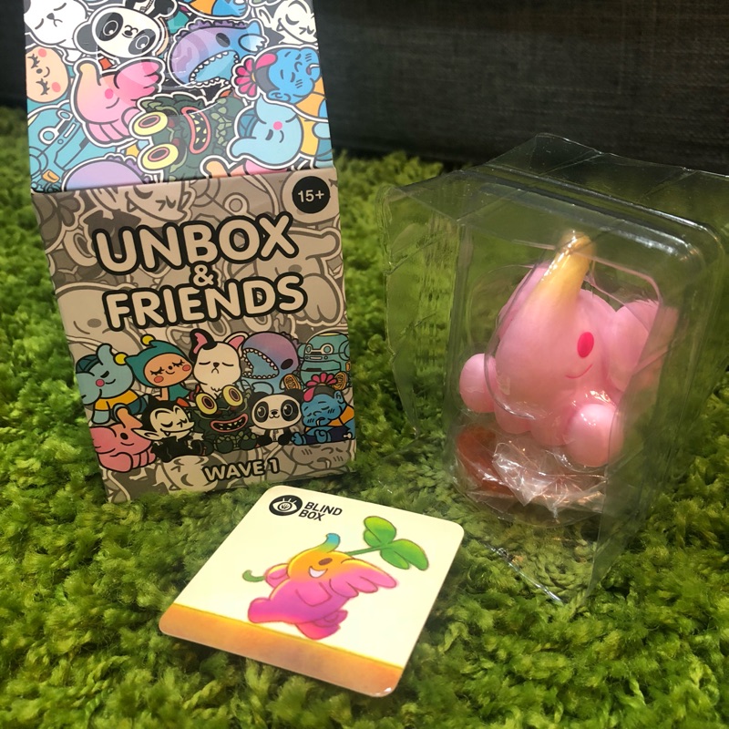 Unbox &amp; Friend Blind Box UNBOX與好朋友們 盒玩系列第一彈 greenie Elfie 小象