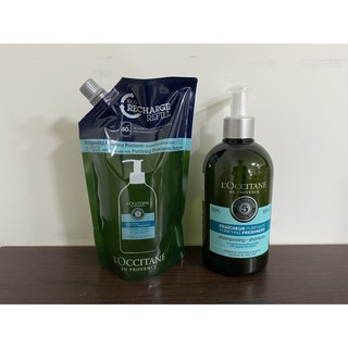 全新 現貨 歐舒丹 草本淨涼洗髮精 500ml 瓶裝 臺灣專櫃帶回 限量原價7折特惠
