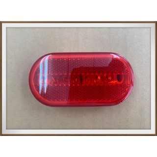 【帝益汽材】K668 12V 24V LED*6只 橢圓形 邊燈 側燈 方向燈 警示燈 適用各貨車、卡車、拖車、吊車