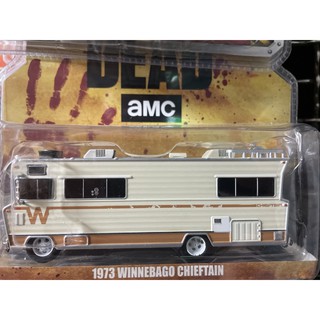 《模王》 1/64 美國綠光 模型合金車 1973 Winnebago chieftain