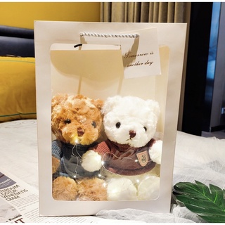 【ʚ ɞGIFTME5臺灣現貨ʚ ɞ】Bear Baby 浪漫燈串小熊組合生日禮物 閨蜜禮物 禮品 絨毛娃娃