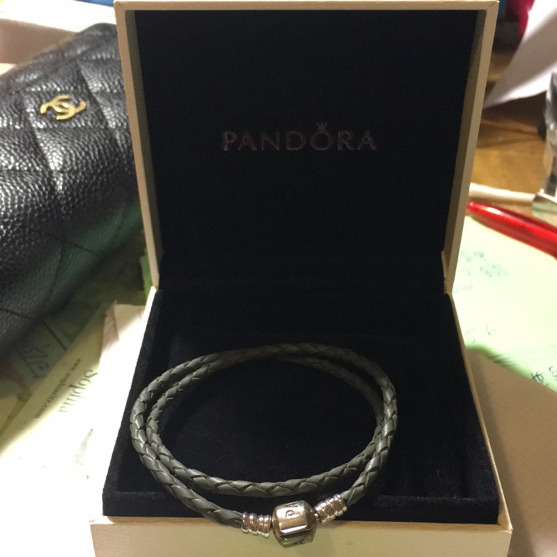 Pandora 皮繩手鍊