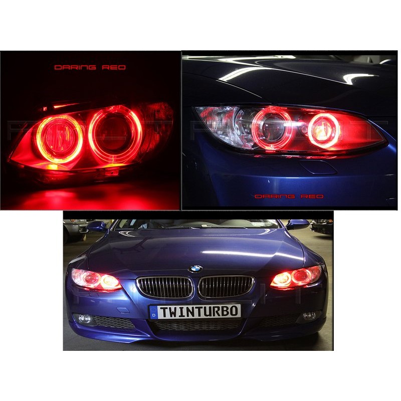 大功率 6W紅光寶馬 BMW LED 天使眼E39 E53 E65 E66 E60 E61 E63 E64 E87 X3