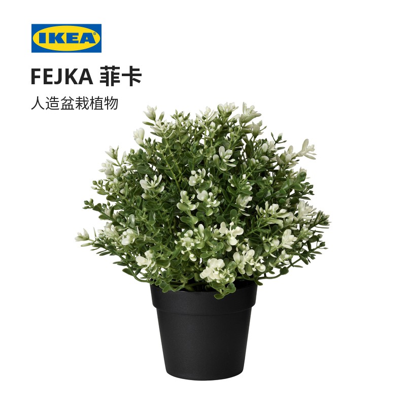 限時下殺 Ikea宜家fejka菲卡人造盆栽植物百里香仿真植物 蝦皮購物
