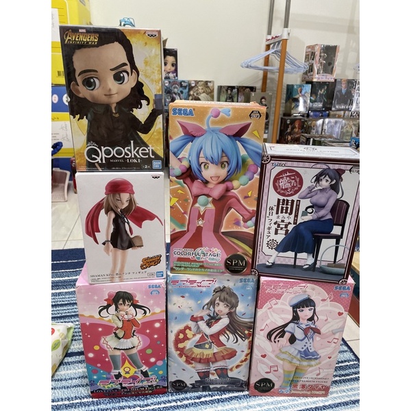 SEGA公仔黑澤初音未來間宮海賊王通靈王安娜魔方洛基