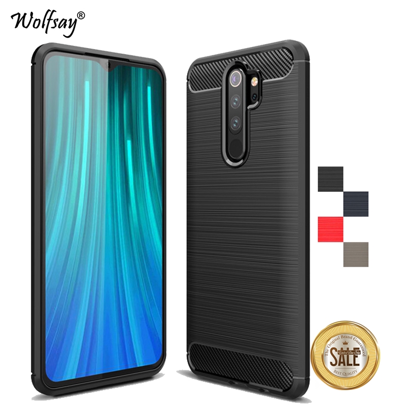 小米紅米note 8 Pro Redmi Note 8 Pro 手機殼保護殼碳纖維拉絲紋軟殼 蝦皮購物