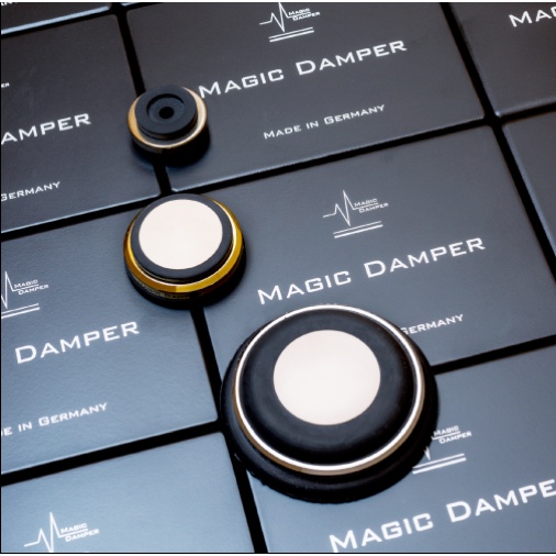 德國 Hi-End Lab Magic Damper MD-9音響吸震墊 大型 直徑7.5公分、高1.8公分 1組4個