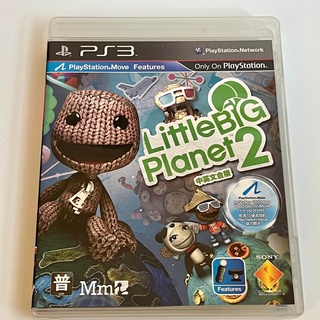 PS3《小小大星球2》LittleBIGPlanet 2 中英字幕(二手美品）