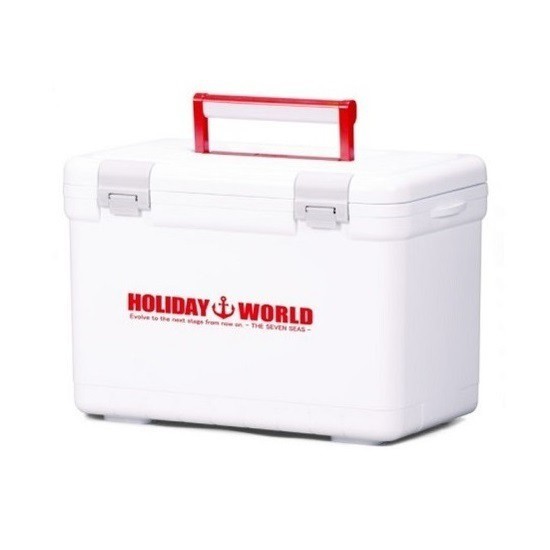 源豐釣具 SHINWA 伸和 新款 HOLIDAY WORLD 日本製冰箱 11L 冰箱 保冰桶 冰桶 釣魚 內含背帶