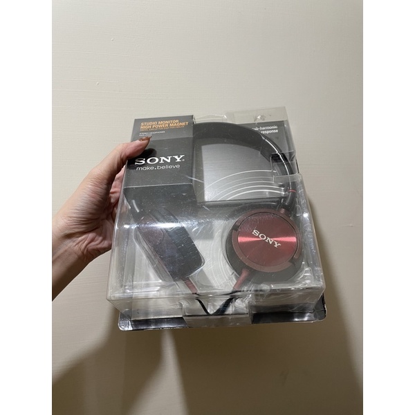 SONY MDR-ZX300耳機 紅色 現貨