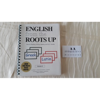 English from the roots up volume I/II 絕版書 限時特價0911