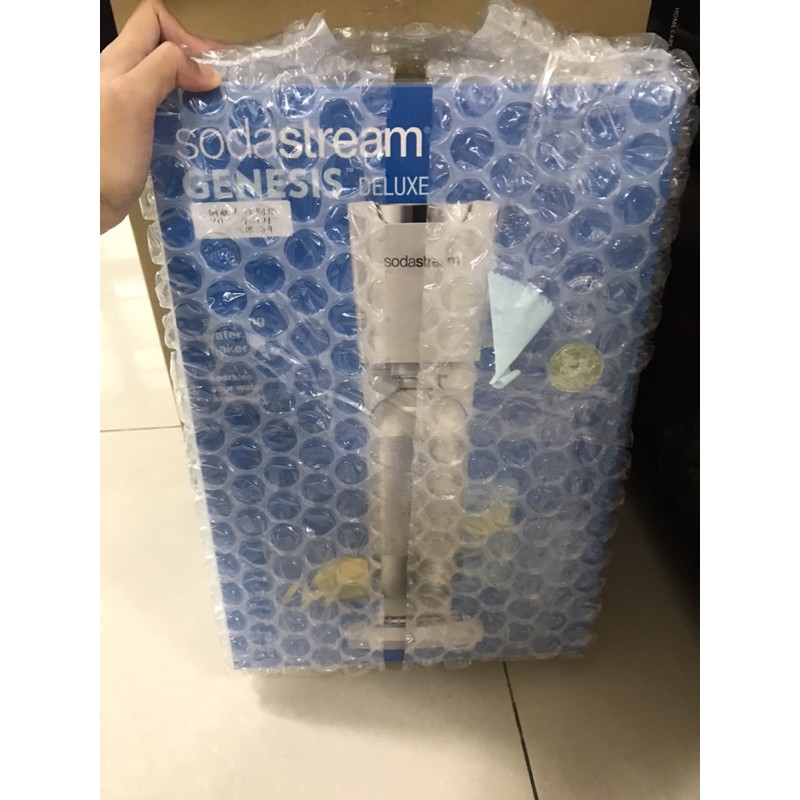 全新Sodastream genesis deluxe 氣泡水機（白色）