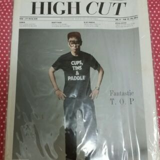 2012年HIGH CUT / TOP /BigBang/全新未拆封純收藏