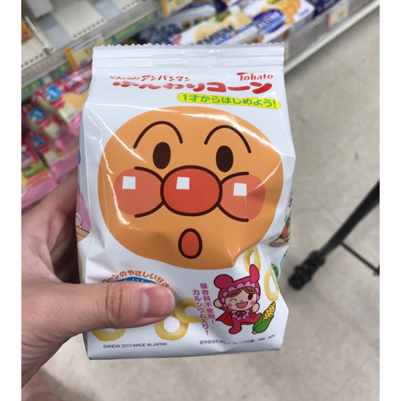 喵星人 🐱 日本代購 🇯🇵   麵包超人 玉米圈圈餅 ⭕️