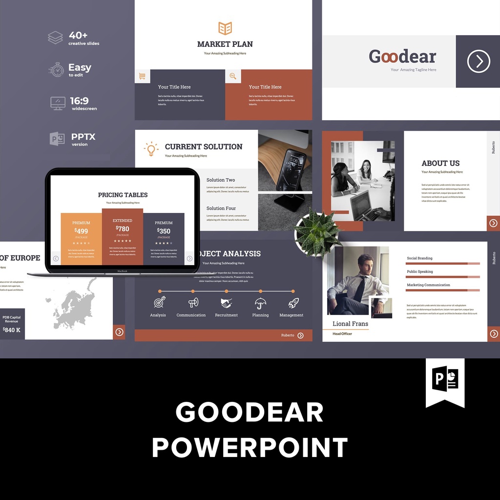 Goodear Powerpoint Presentation 高端商務PPT模板.P2019101901