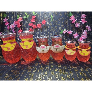 【馥安軒】💯臺灣製💕SGS果凍鳳梨燭💕鳳梨蠟燭 果凍燭 水晶燭 光明燈 祈福燈 招財燈 七星燈 平安燈
