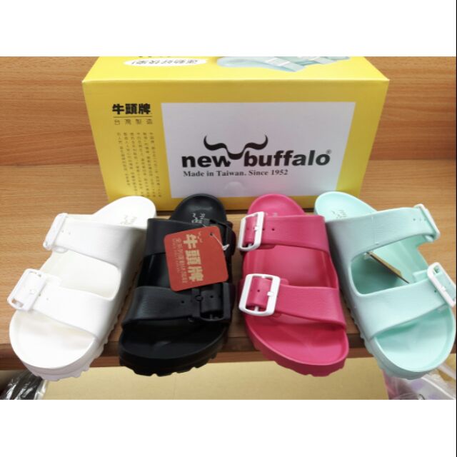 【雲端鞋坊】new buffalo牛頭牌好樂拖3