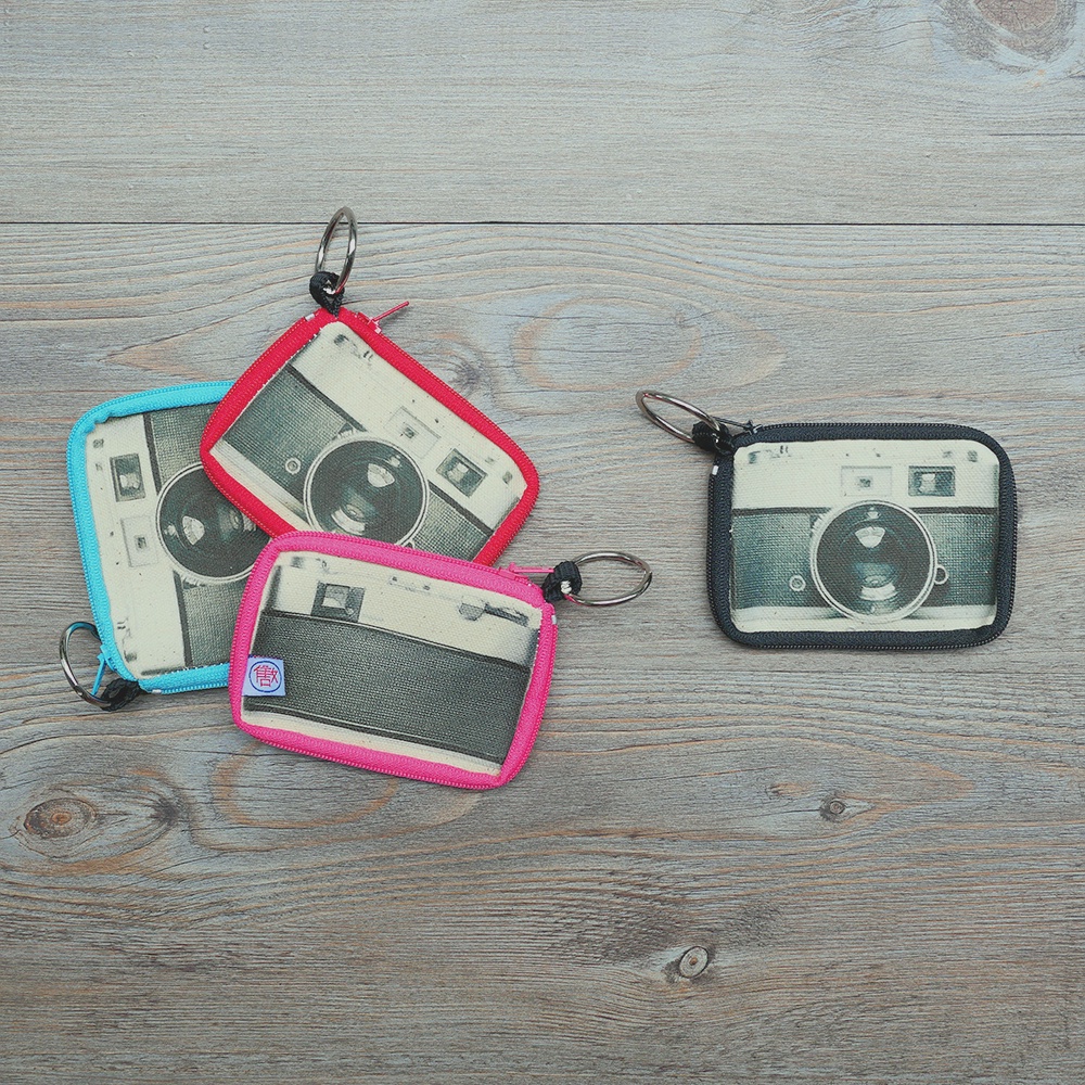 《自做自售》 隨身票卡錢包 / 小零錢包 Easycard case - Color相機