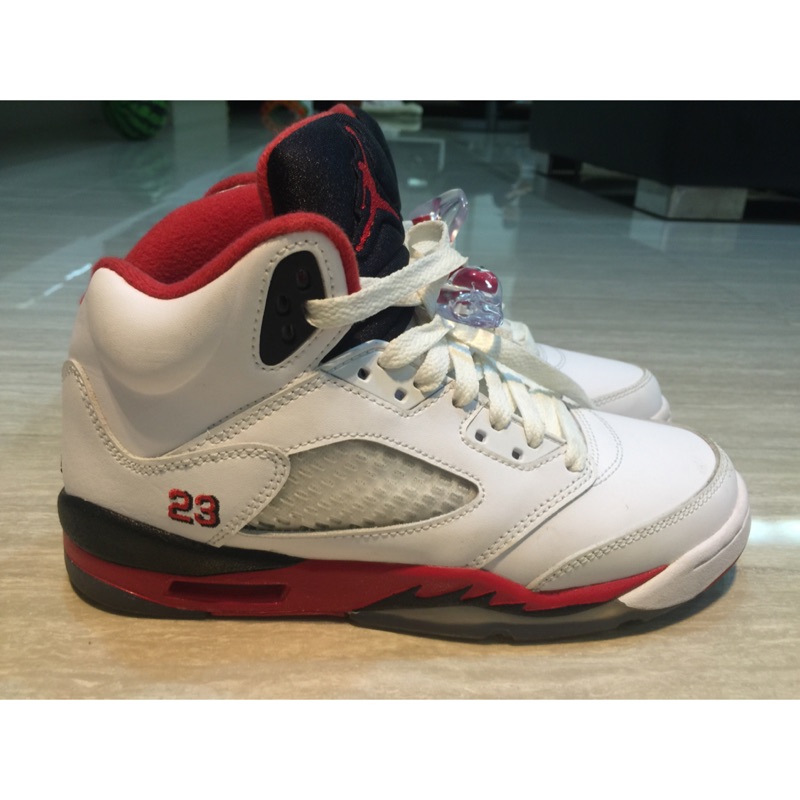 Air Jordan 5 流川楓火焰紅白 女鞋