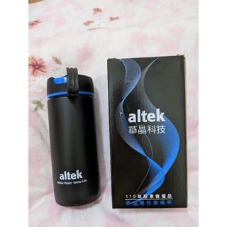 altek 臺灣製時尚隨行玻璃杯／瓶400ml