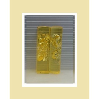 台南印章~5分方章 黃金琥珀~約1.5公分~此為單顆售價~隨機不挑花色~含刻含章附盒~方章