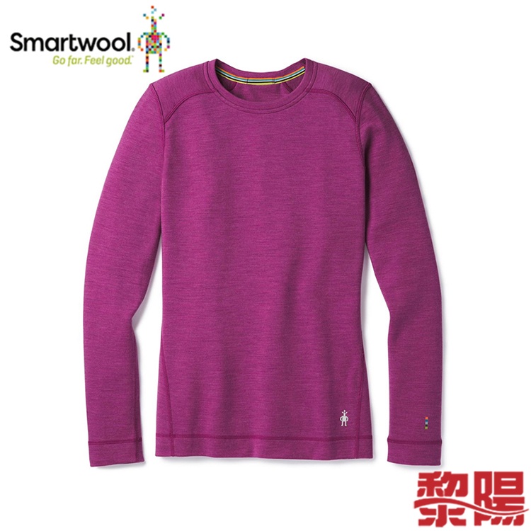 Smartwool 美國 NTS 250羊毛圓領長袖衫 女款 (粉霧紫) 美麗諾/保暖/排汗透氣 12SW224A11