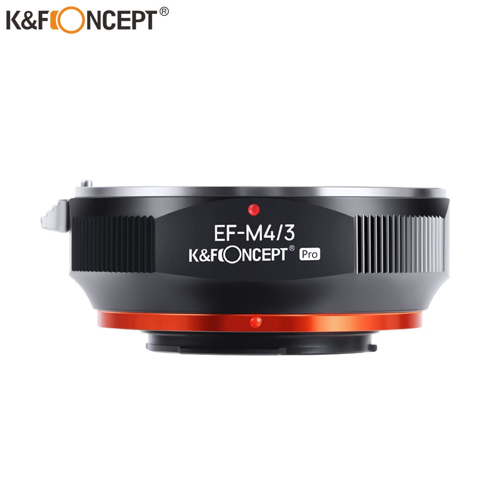 K&amp;f Concept EF-M4/3 EOS EF 鏡頭轉 M43 M4/3 卡口相機轉接環,適用於佳能 EOS EF