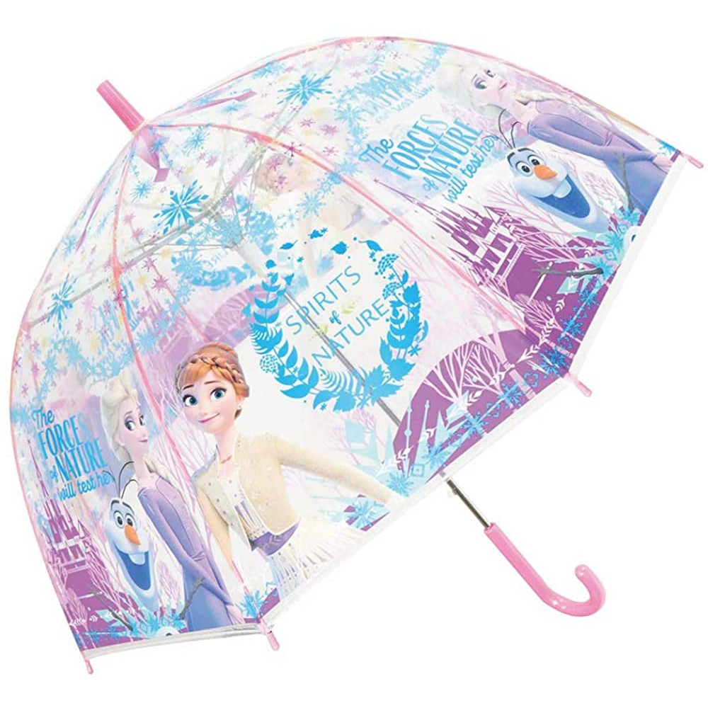 日本代購 冰雪奇緣兒童透明雨傘全新現貨55cm 蝦皮購物