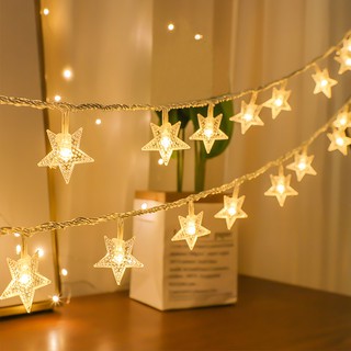 Star USB LED燈/電池驅動1.5M/3M/4.5M/6M/10M LED燈仙女燈聖誕燈節日室內照明婚禮派對裝飾