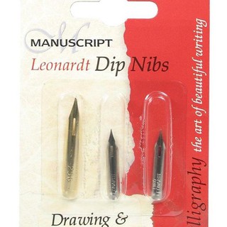 小資媽媽 英國 Manuscript 繪畫筆尖 DP256 DP700 DP6H 各一支 MDP3D