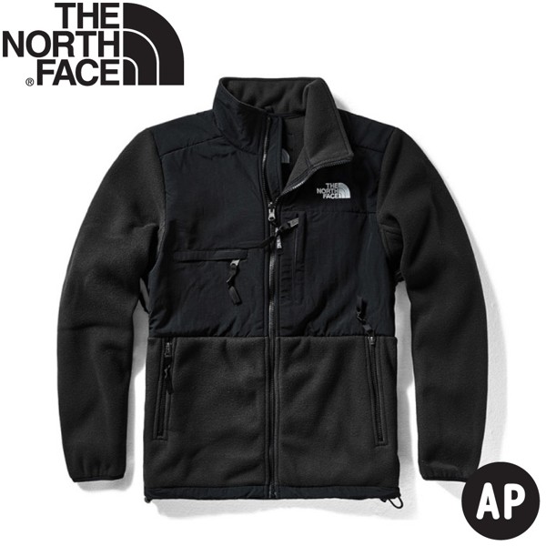 【The North Face 男 ICON經典保暖刷毛外套《黑/灰》】496U/保暖外套/夾克/休閒外套/悠遊山水