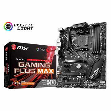 [龍龍3C] 微星 MSI X470 GAMING PLUS MAX 主機板 AM4腳位 ATX