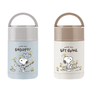 Snoopy 史努比 小夥伴手提真空保溫罐(800ml)1入【小三美日】DS004351