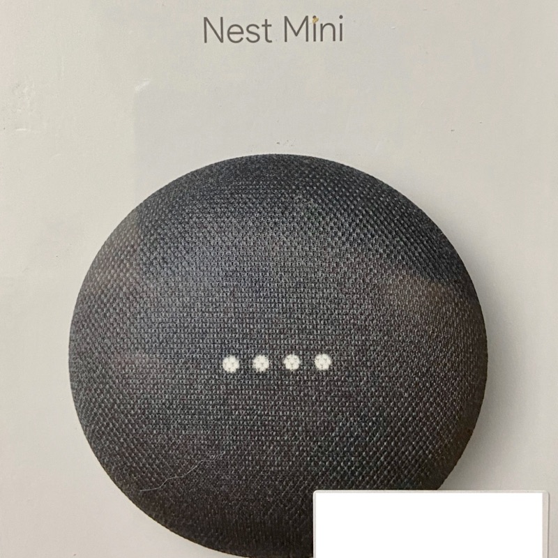 【送超值優惠序號】Google Nest Mini 智慧音響 藍芽音響 第二代  支援中文