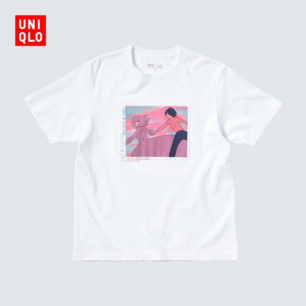優衣庫男/女(ut)yoasobi印花t恤(短袖) 442582 優衣庫